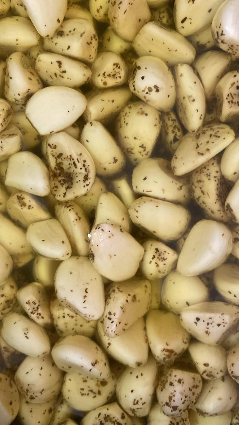 Garlic with Mind and Herbs in oil